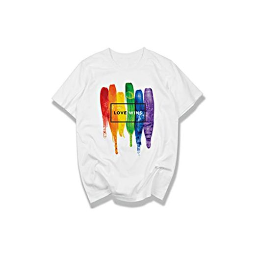 Camiseta LGBT Pride Rainbow