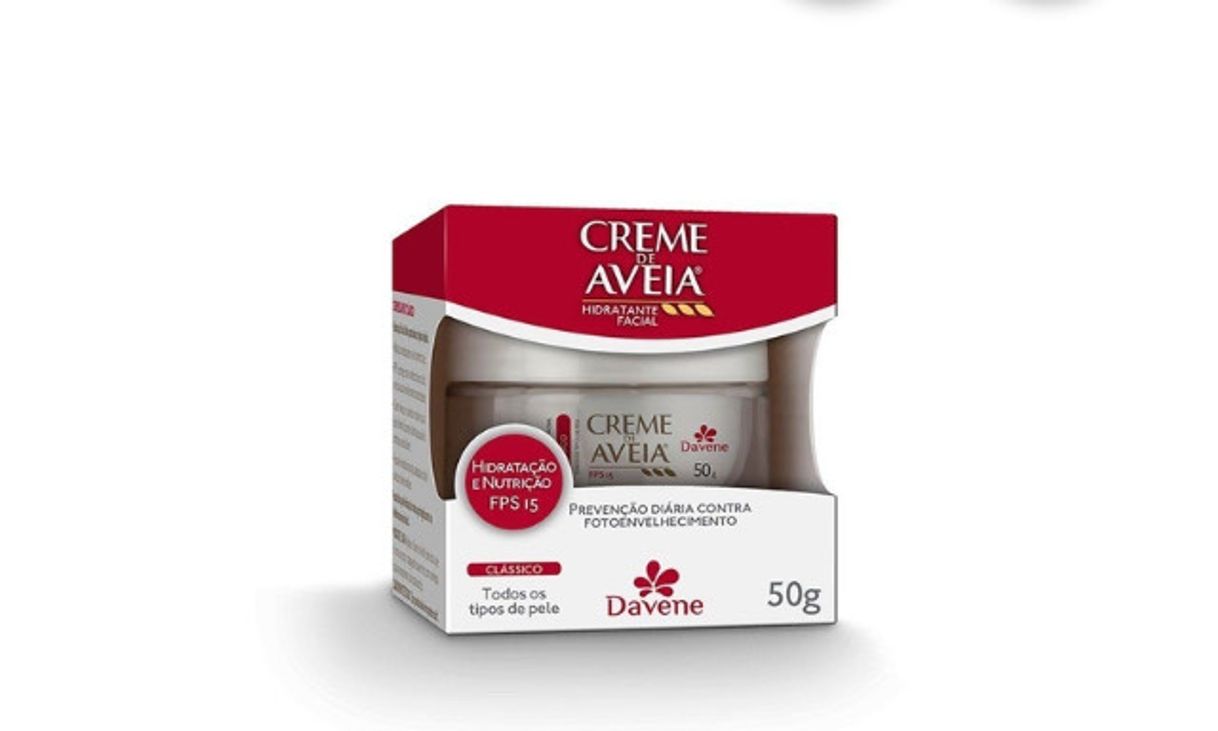 Fashion Creme Aveia Davene Clássico 50g