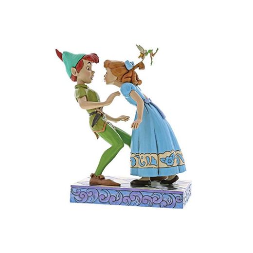 Disney Beso Inesperado-Figurina de Peter Pan y Wendy