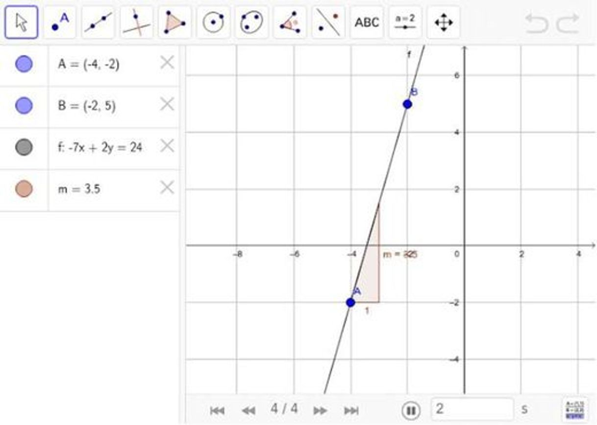 Moda App geogebra 