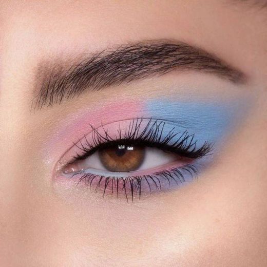 Make azul e rosa