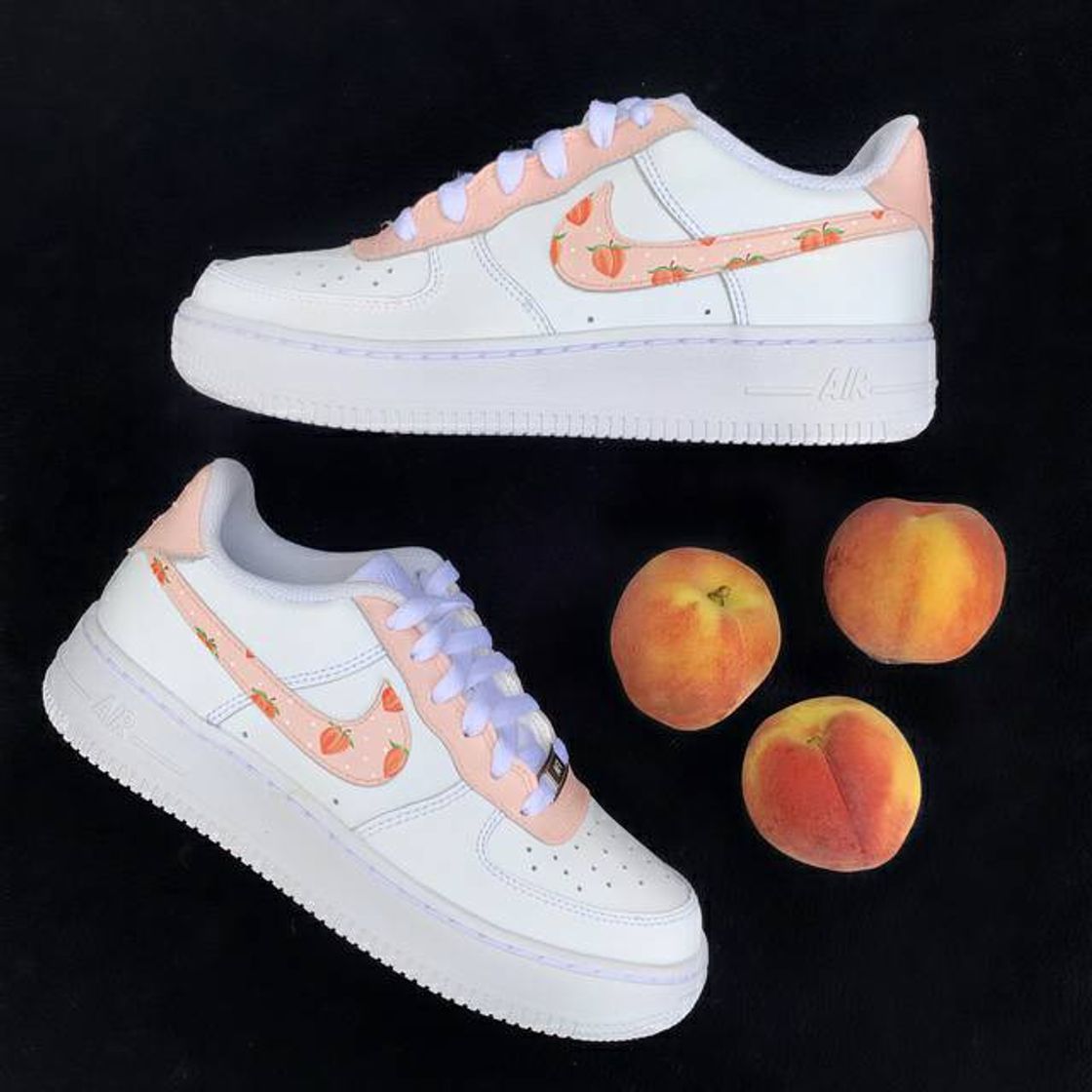 Social Peach Tick AF1 | THE CUSTOM MOVEMENT