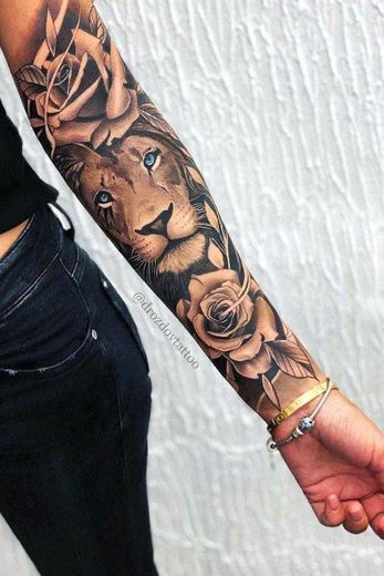 Inspiração tatuagem de leão 
