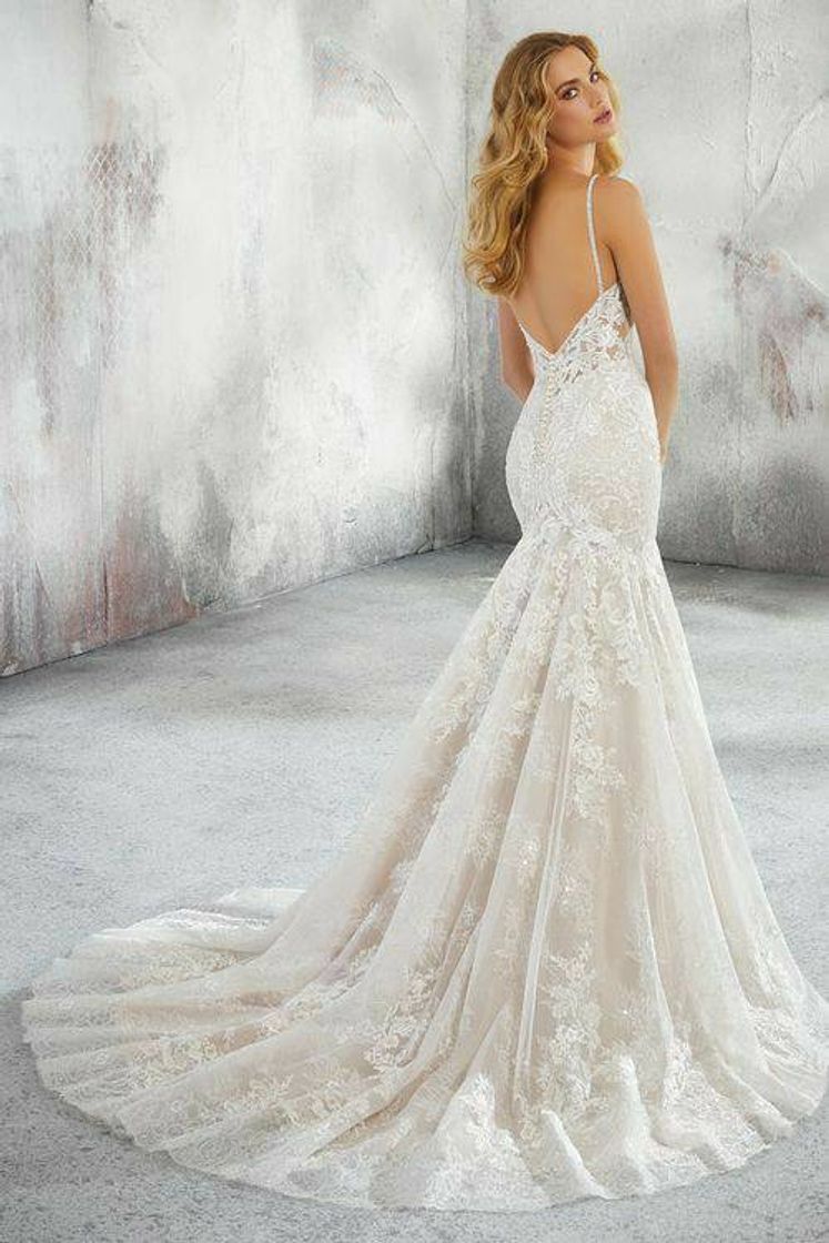 Moda Lexi 8280 Flared cut / Fit-n-Flare Wedding Dress by Morilee by ...