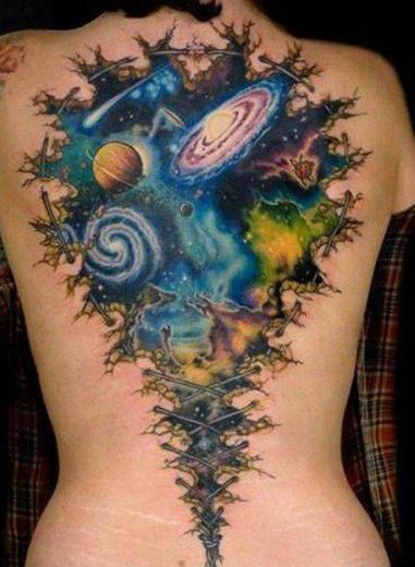 Tatuagem espaço 