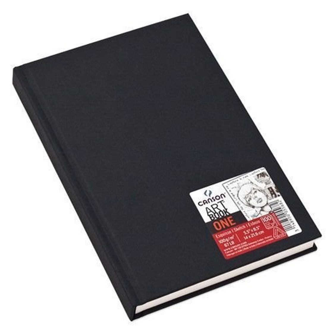 Fashion Bloco Sketchbook Canson One 98fls 100g/m2 A6(10,2cmx15,2cm)