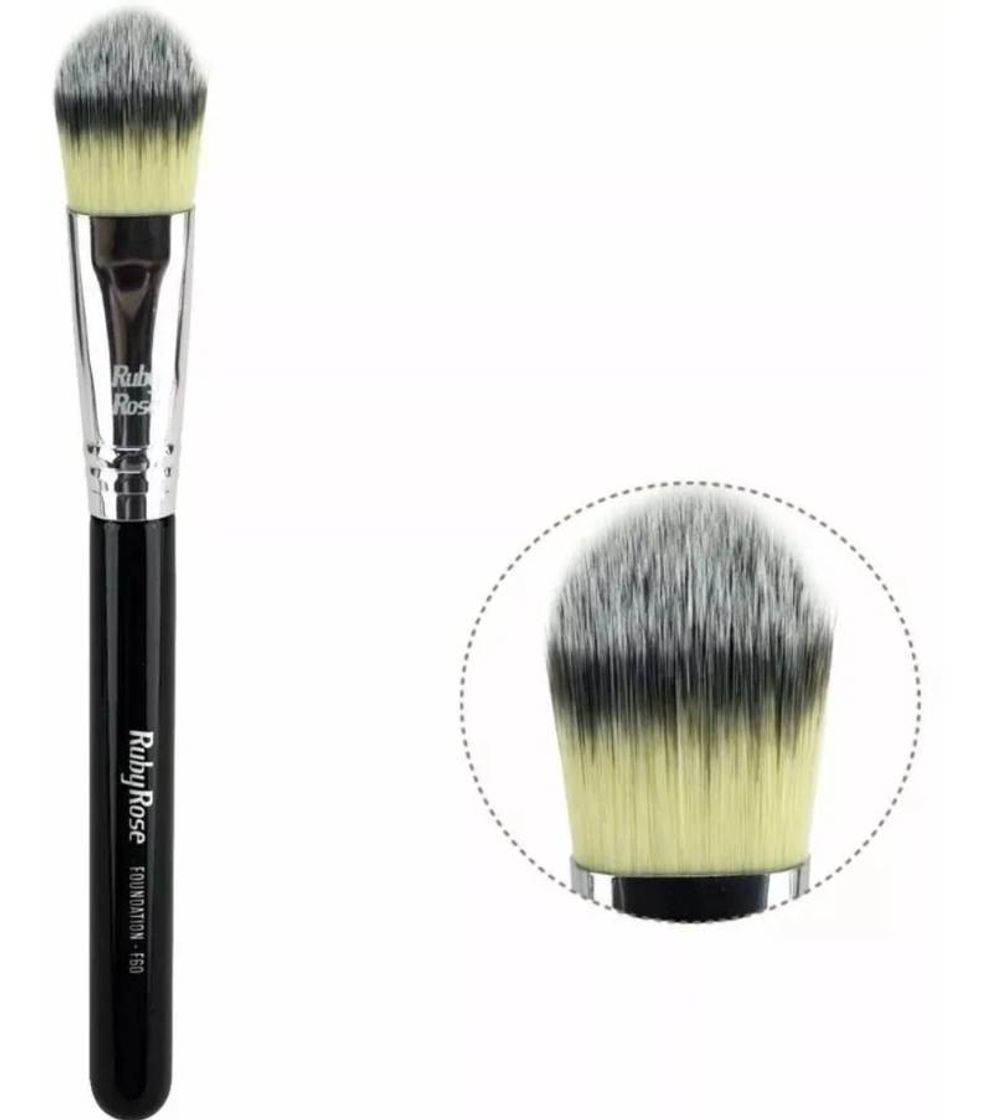 Fashion Pincel Maquiagem Ruby Rose F60 Foundation Lingua De Gato