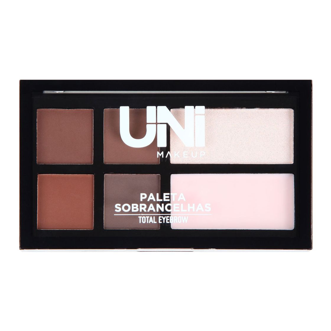 Fashion Paleta Para Sobrancelhas Perfeita Completa Uni Makeup