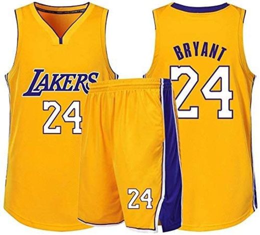 Conjunto de uniforme de baloncesto - Jersey y pantalones cortos Bryant Kobe