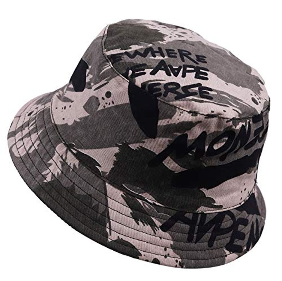 Social Jazmiu - Sombrero unisex divertido con dibujos de frutas, sombrero de pescador