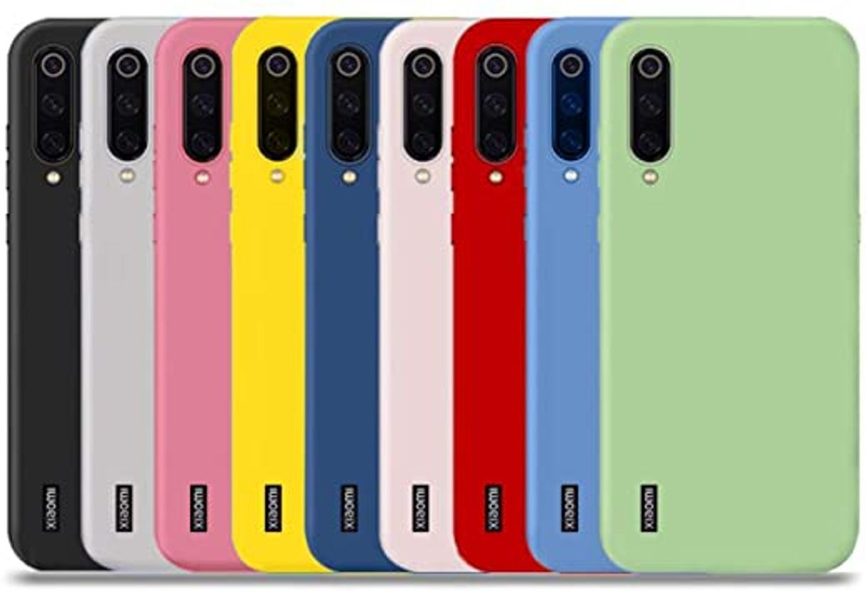 Electronic YiKaDa - 9 x Funda Xiaomi Mi A3, Cárcasa Suave Silicona TPU,