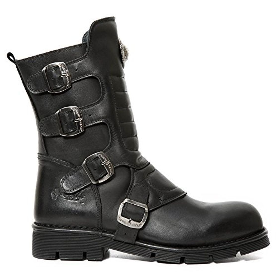 Moda New Rock M.373X-S10, Botas Militares Unisex Adulto, Negro