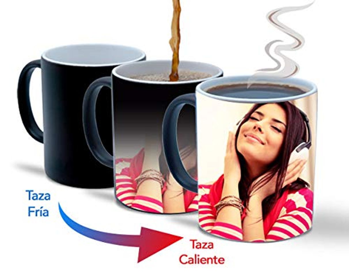 Social Taza mágica Personalizada con Fotos y Texto