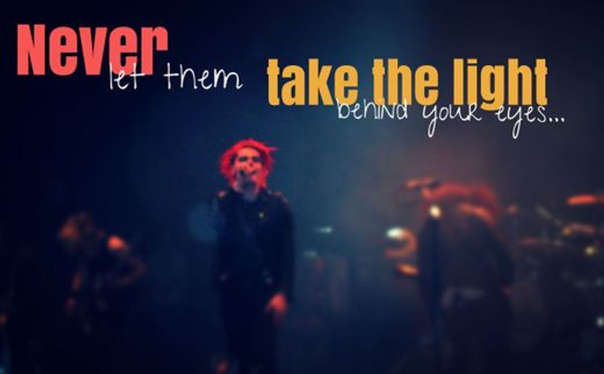 Fashion The light behind yout eyes- My chemical romance