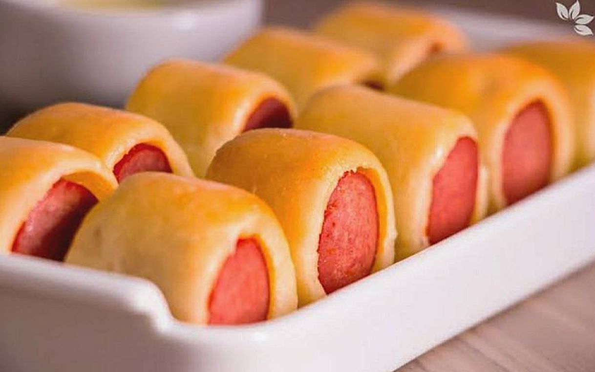 enroladinho de salsicha!