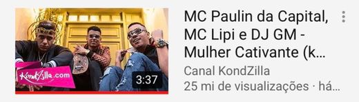 Mc paulin da capital- mulher cativante