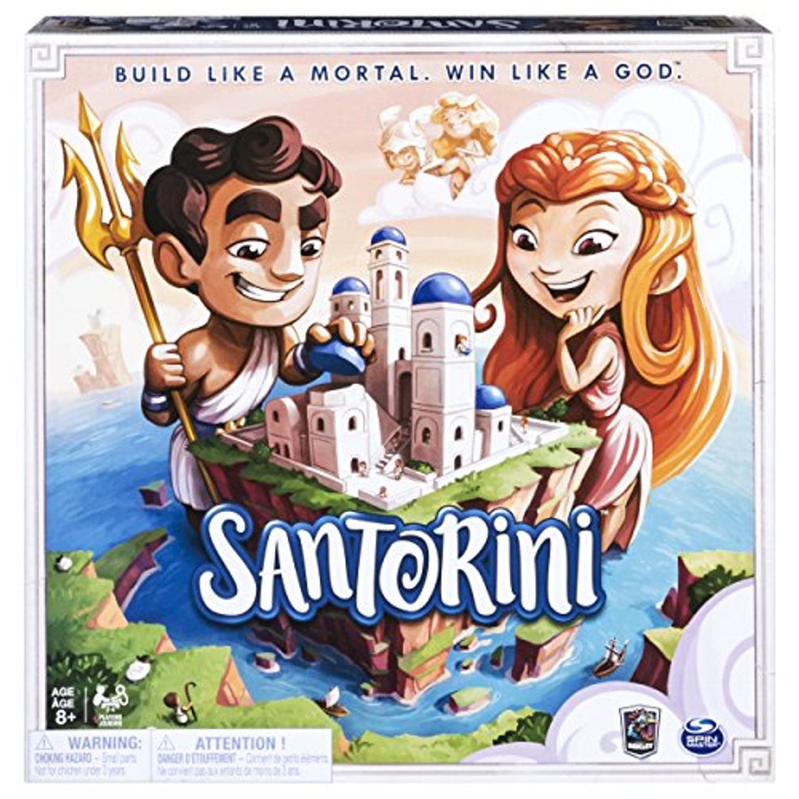 Social Spin Master Santorini Gordon Hamilton Board Game