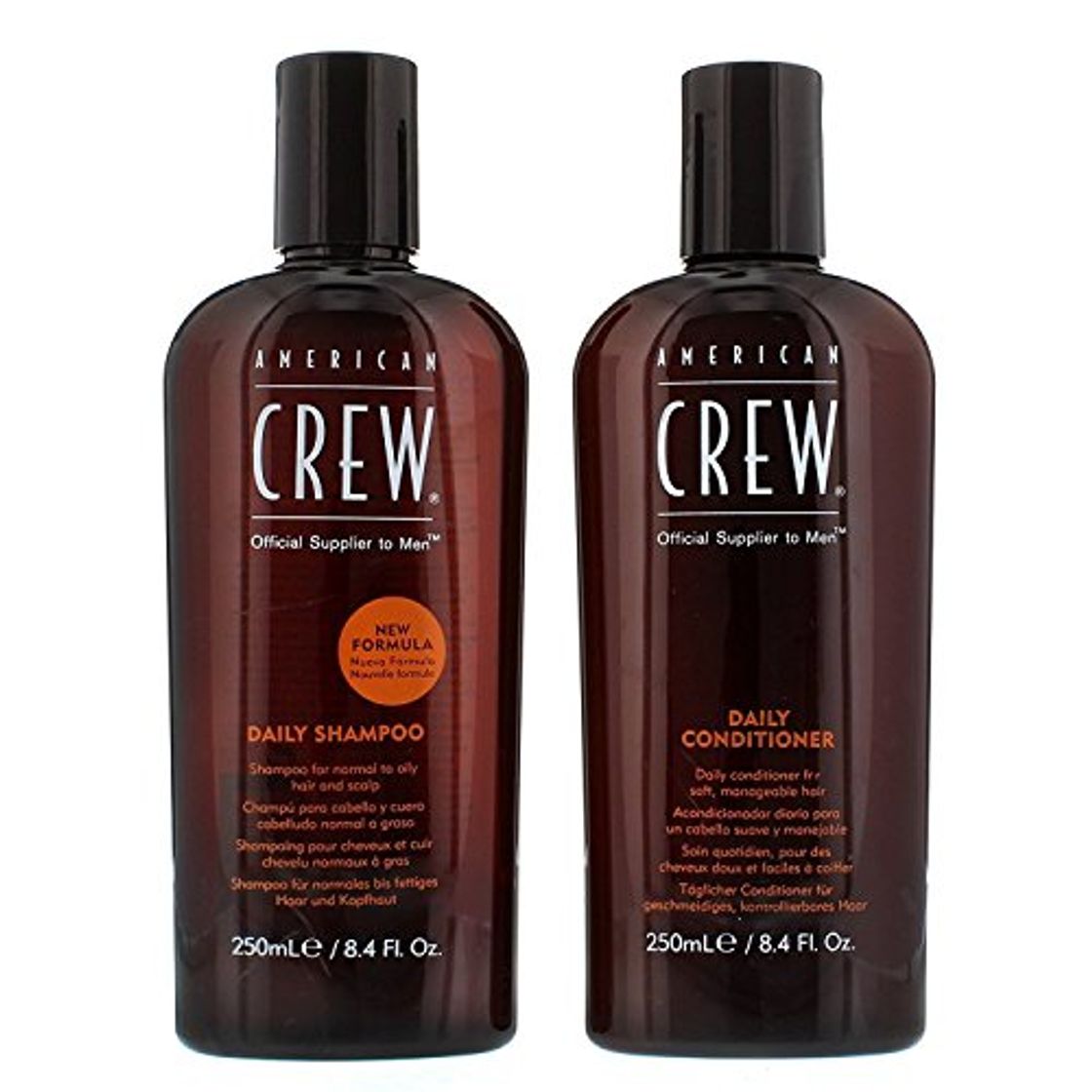 Product Regalos & Sets de American Crew Champú y acondicionador para uso diario de 250 ml