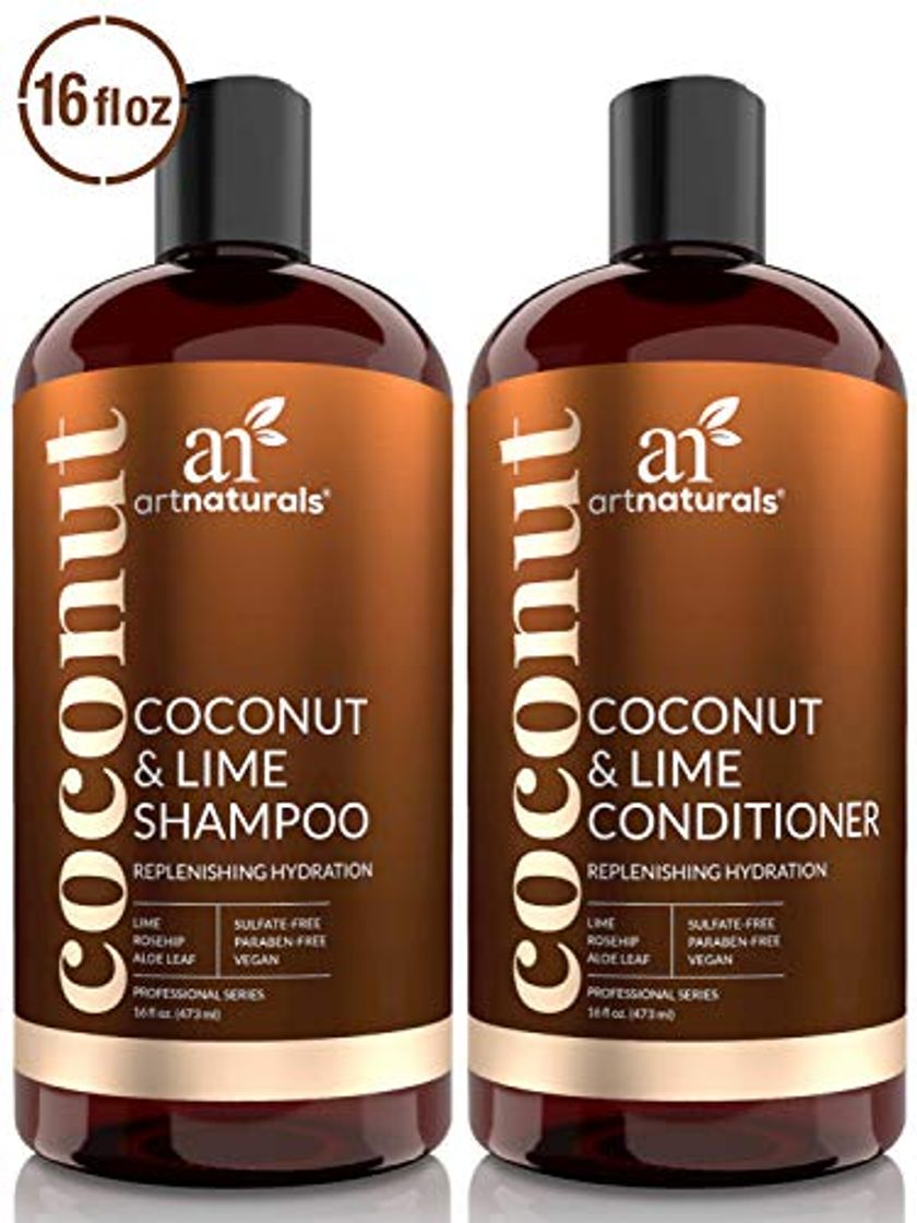 Productos ArtNaturals Coconut-Lime Shampoo and Conditioner Set –