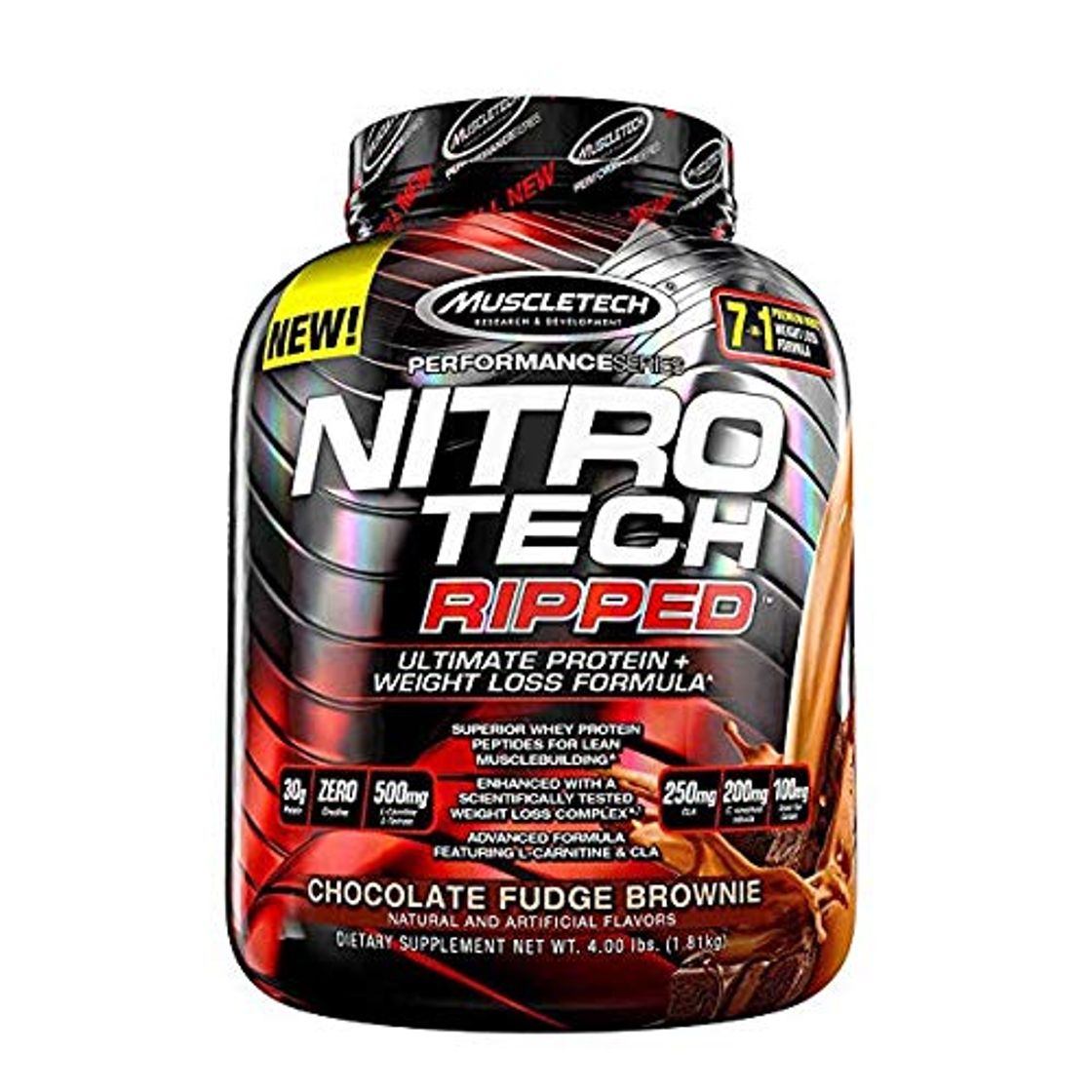 Productos Muscletech Nitro Tech Ripped - 1