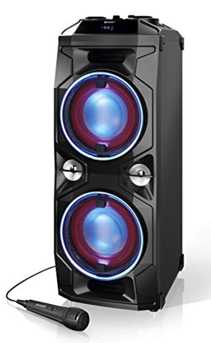 Product SHARP PS-940 Altavoces Bluetooth Karaoke Party con Mezclador Dj y Batería Recargable