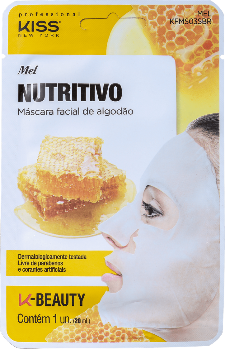 Moda Máscara Kiss New York Mel Nutritivo Facial | Beleza na Web