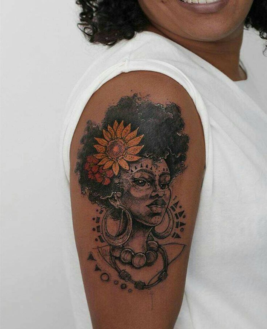 Moda Tatuagem pele negra