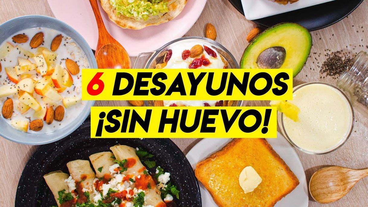 Fashion 6 DESAYUNOS RÁPIDOS Y ¡SIN HUEVO! - YouTube