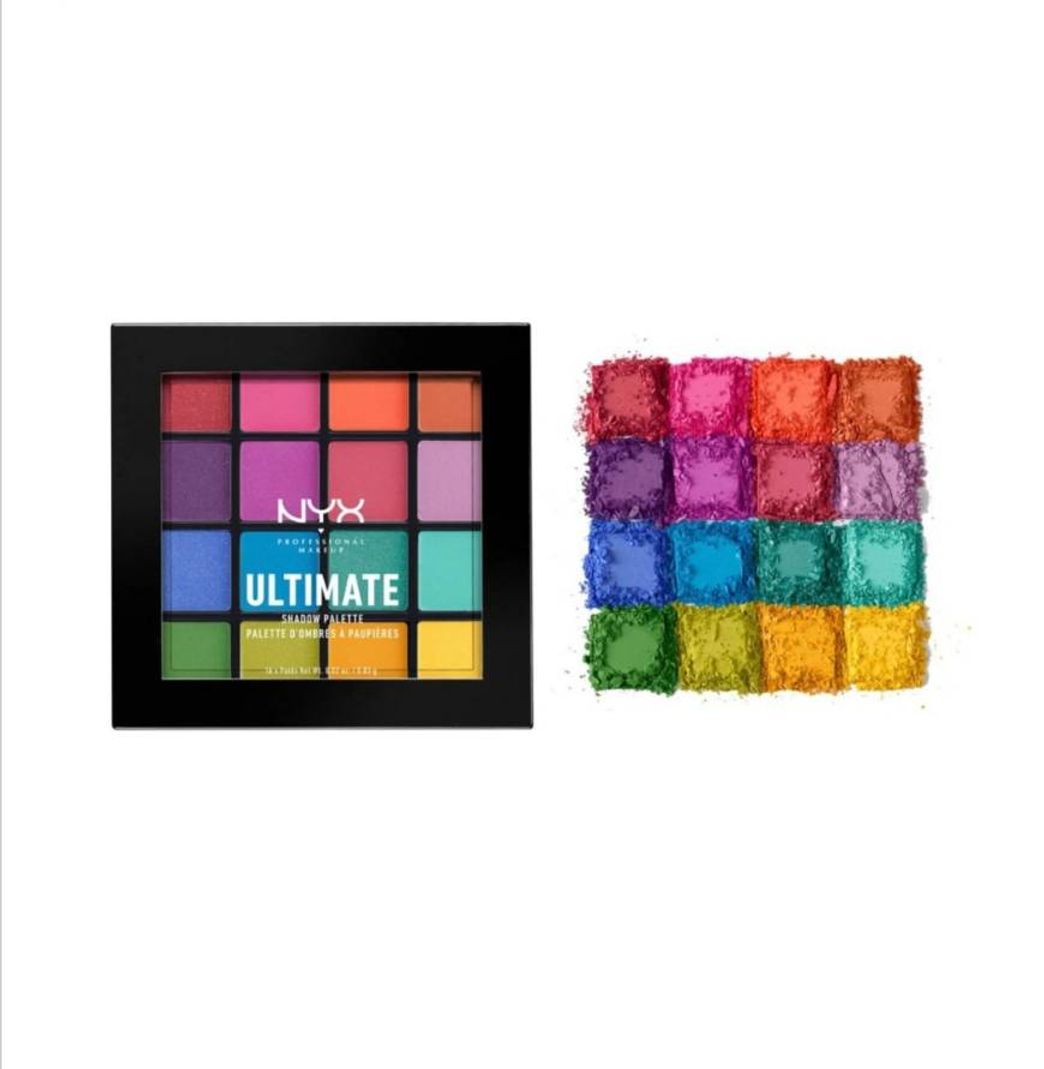 Fashion Paleta de Sombras Ultimate Brights NYX Professional Makeup - Paris