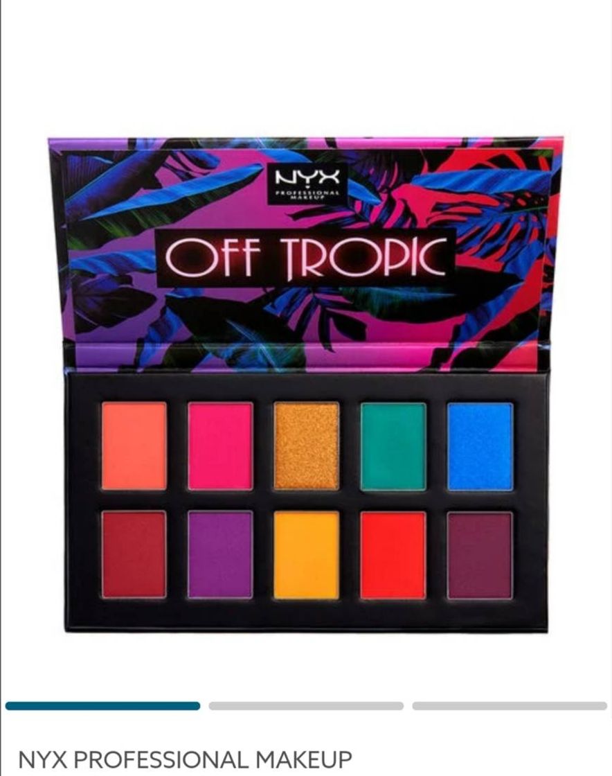 Fashion Paleta Sombras Off Tropic Hasta la Vista NYX Professional Makeup ...