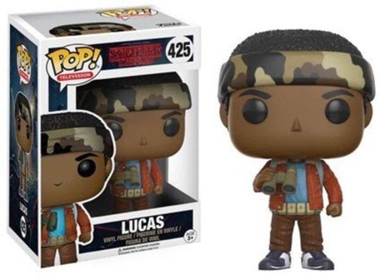 Juego Funko Pop!- Stranger Things Lucas Figura de Vinilo,, Estándar