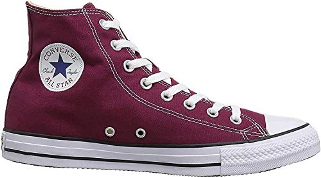 Fashion Converse AS HI CAN MAROON M9613 - Zapatillas de deporte de lona