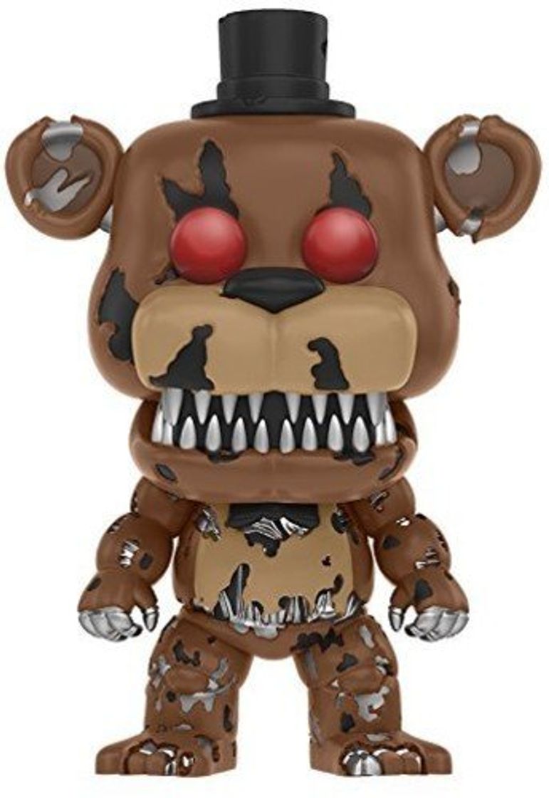 Game Funko Pop!- Nightmare Freddy Figura de Vinilo, colección de Pop, seria FNAF