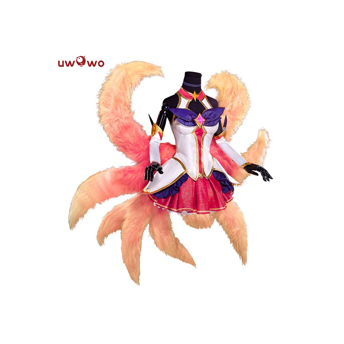 Social Ahri Star Guardian Uwowo cosplay