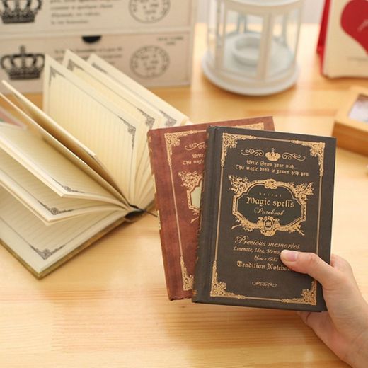 Mini magic spells notebook 