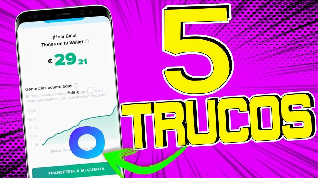 Social 5 Trucos de PEOOPLE para Ganar($) como funciona la app