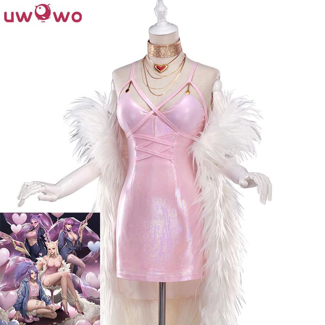 Social Abri KDA Pink Uwowo