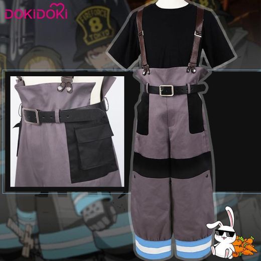 Fire Force Shinra Dokidoki cosplay