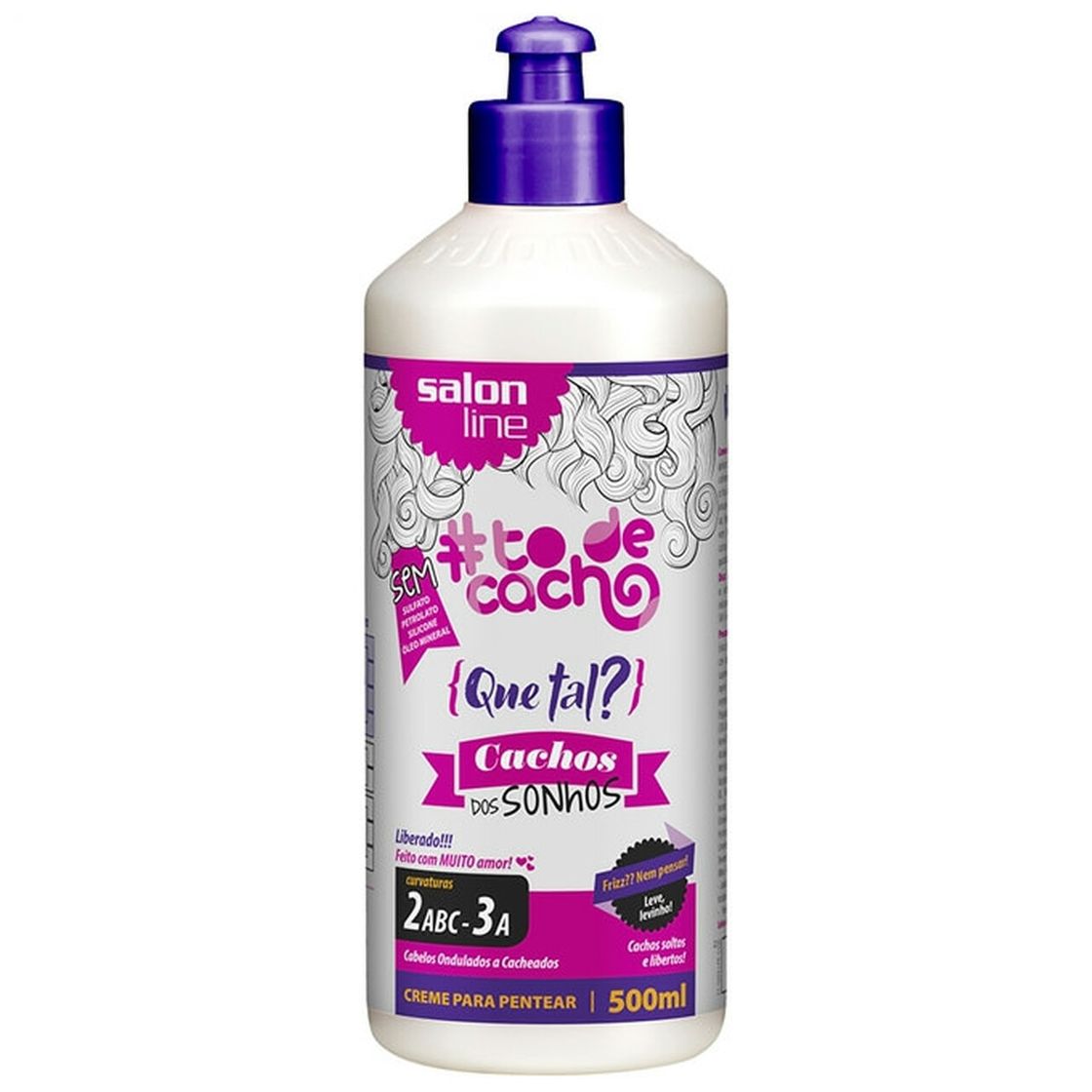 Social Creme de cabelo salon line 