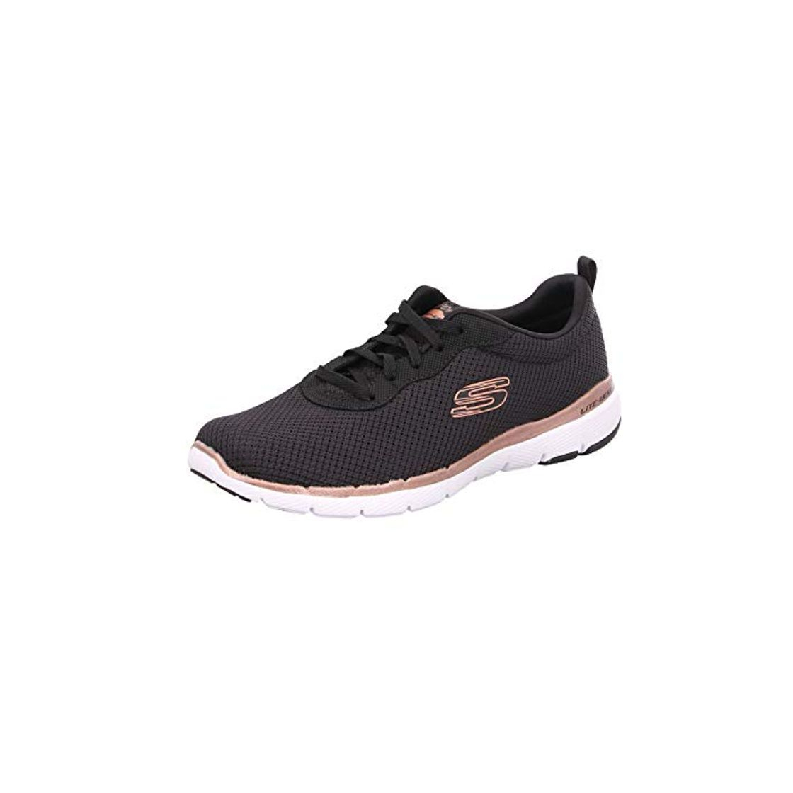 Social Skechers Women's Flex Appeal 3.0-first Insight Trainers, Black