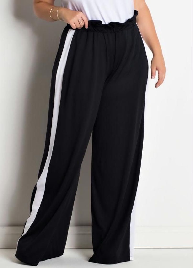 Moda Calça elegante pantalona🖤