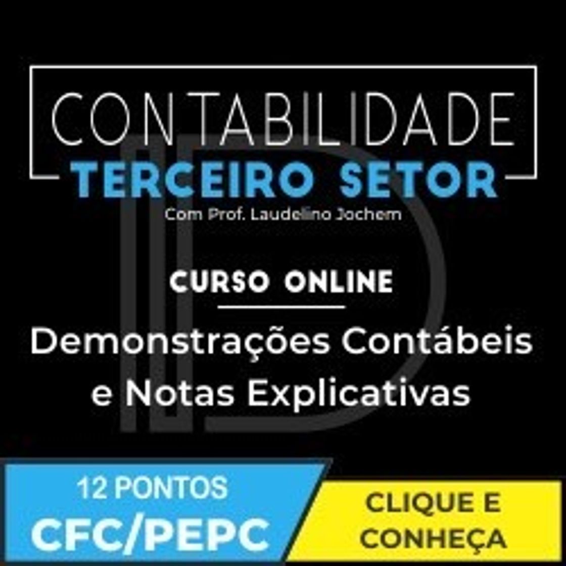 Producto Curso de contabilidade terceiro setor