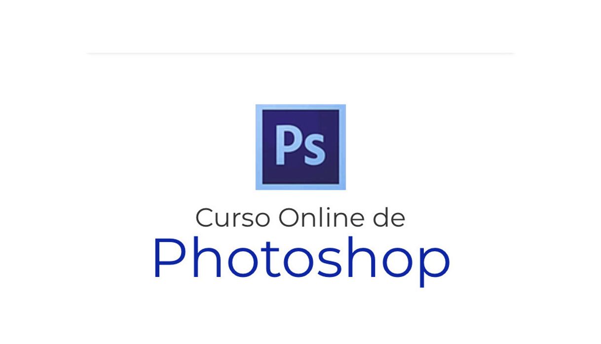 Product Curso de Photoshop