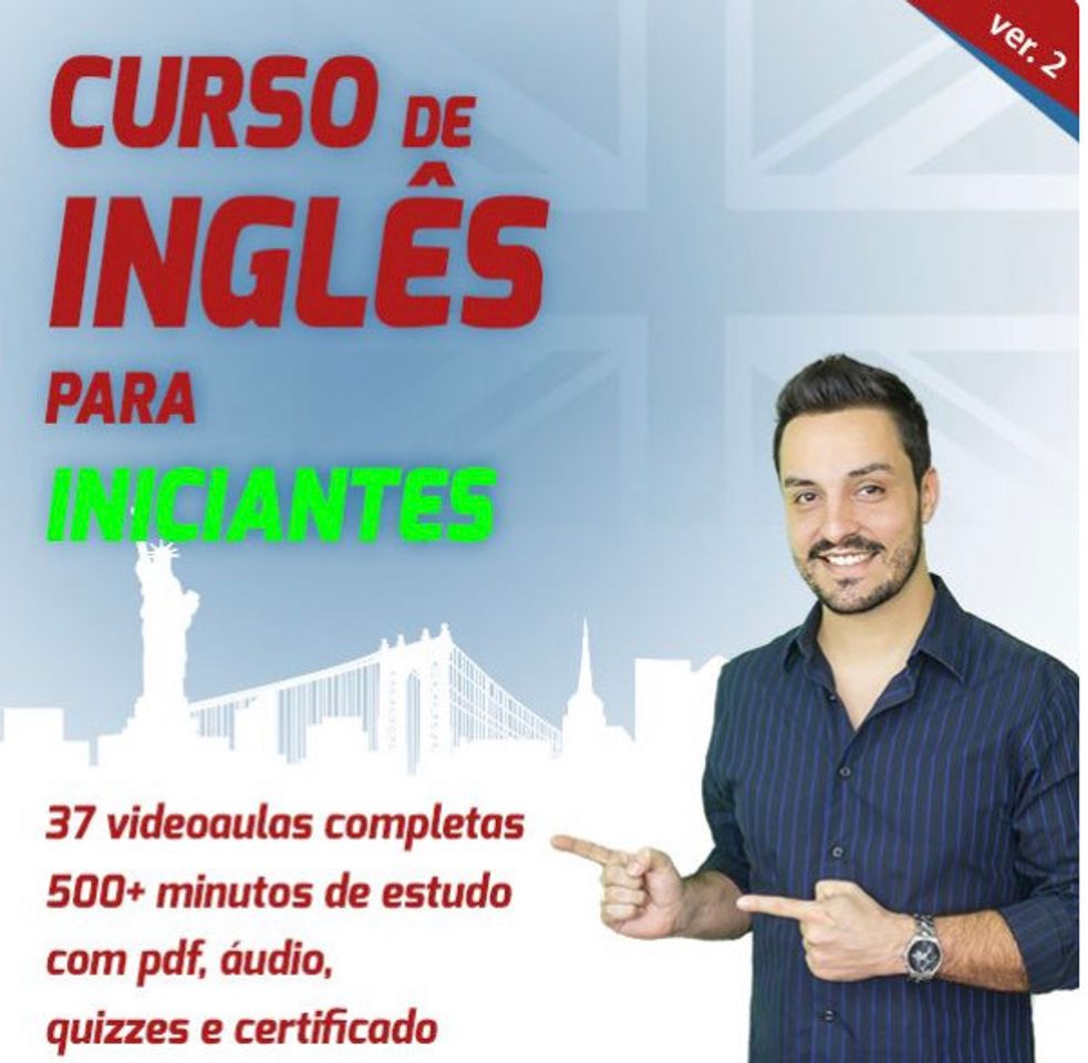 Product Curso de inglês para iniciantes