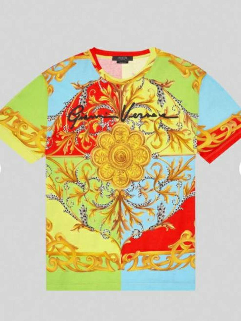 Moda Versace Camiseta con estampado Summer Capsule para Hombre