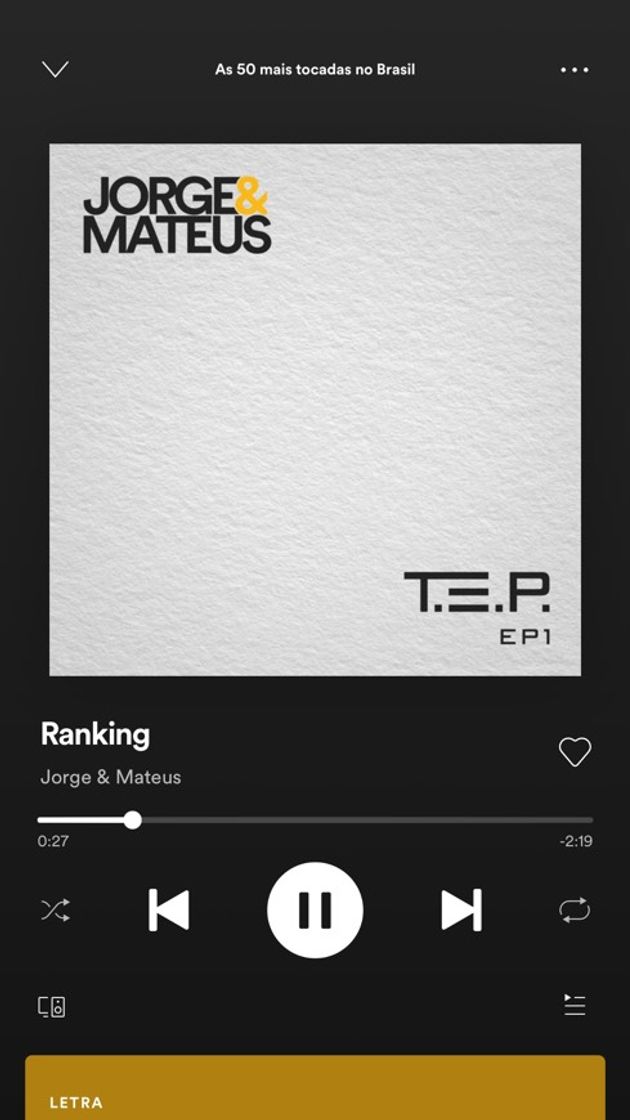 Canción Jorge & Mateus 