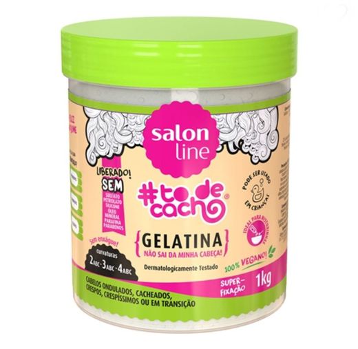 Gelatina #todecacho Não sai da Minha Cabeça 1 kg - Salon Line -