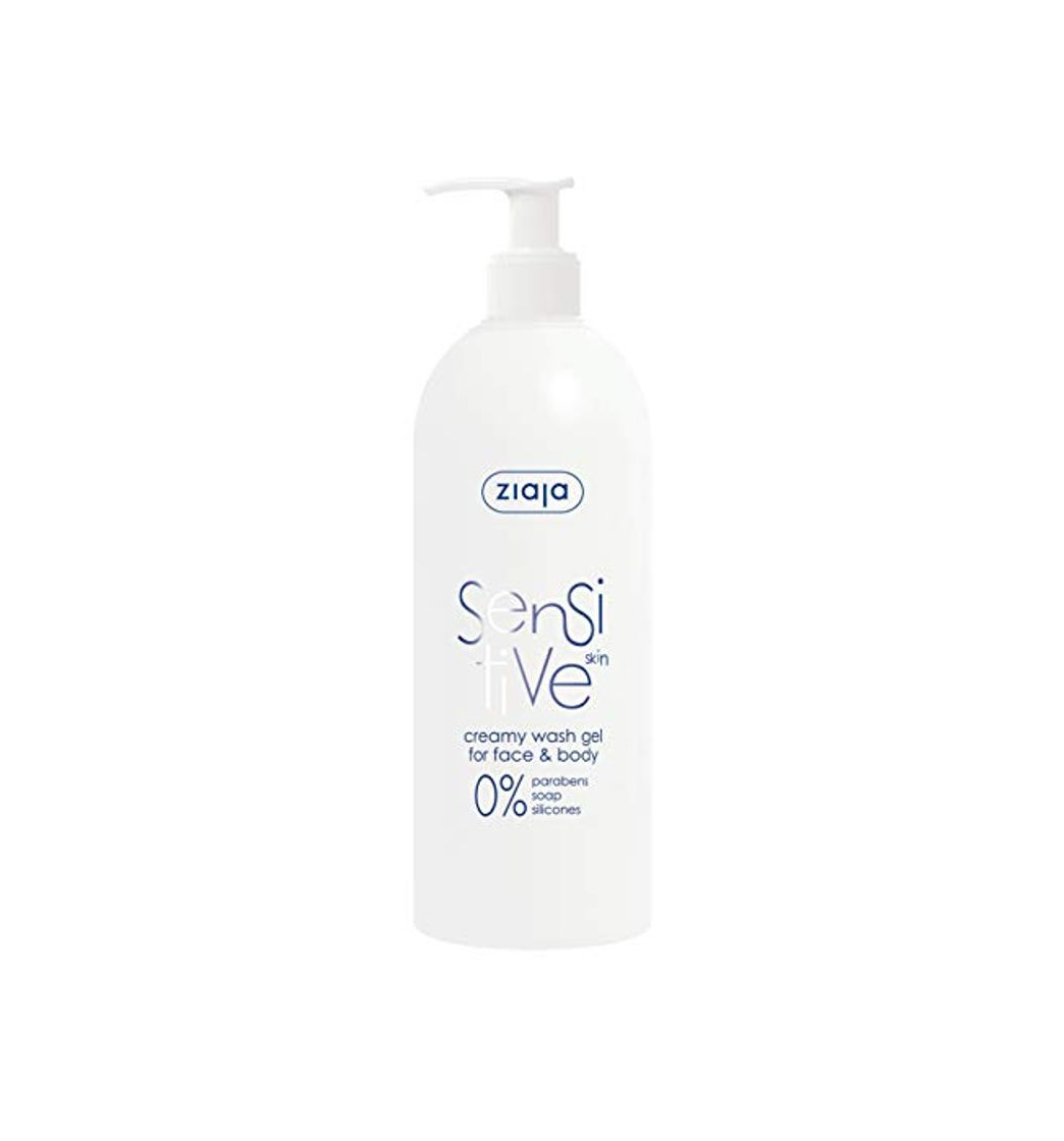 Product Ziaja Sensitive Gel Limpiador Rostro y Cuerpo para Pieles Sensibles 400 ml