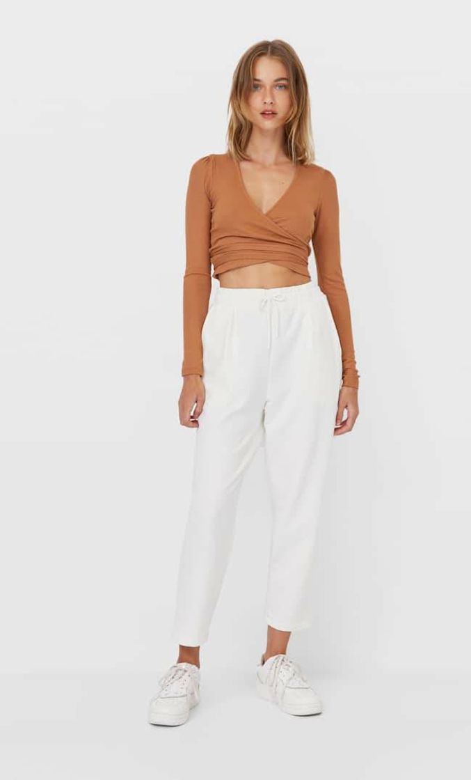 Top cruzado - Camisetas de mujer