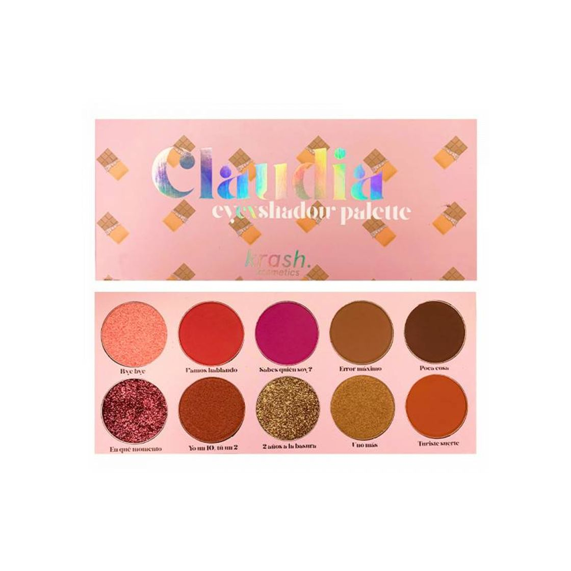 Social Claudia Paleta de Sombras eyEXshadow Krash Kosmetics precio